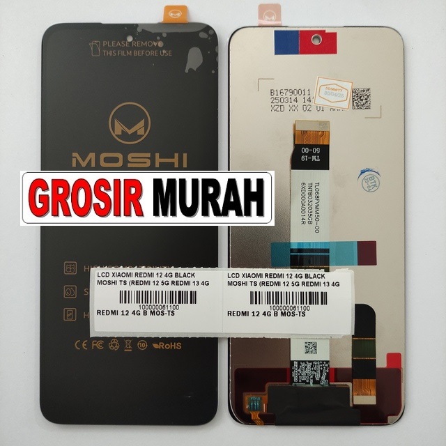 Lcd Xiaomi Redmi 12 4G Redmi 12 5G Redmi 13 4G Redmi Note 12R Poco M6 Pro 5G Moshi