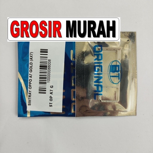 Simtray Oppo A7 AX7 Gold
