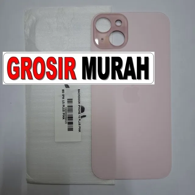 Backdoor iPhone 15 Plus Warna Pink
