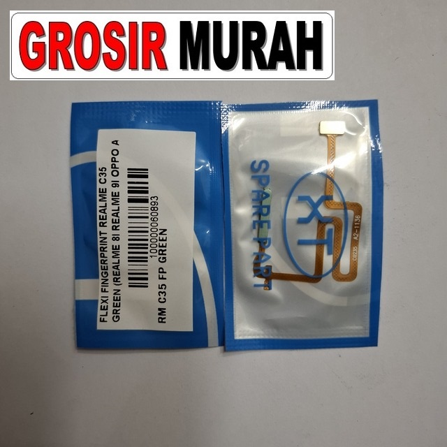 Flexi Fingerprint Realme C35 / 8i / 9i / Oppo A76 / A96 4G - Green