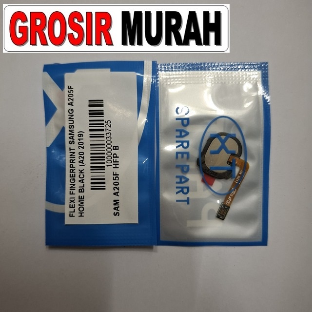 Flexi Fingerprint Samsung A205F A20 2019 Black