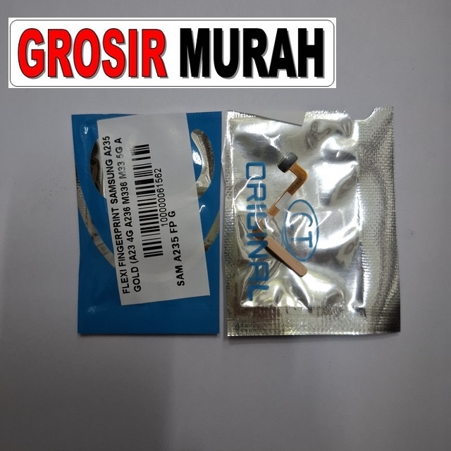 Flexi Fingerprint Samsung A235 A23 4G A236 M336 M33 5G A23 5G M53 M536 Gold