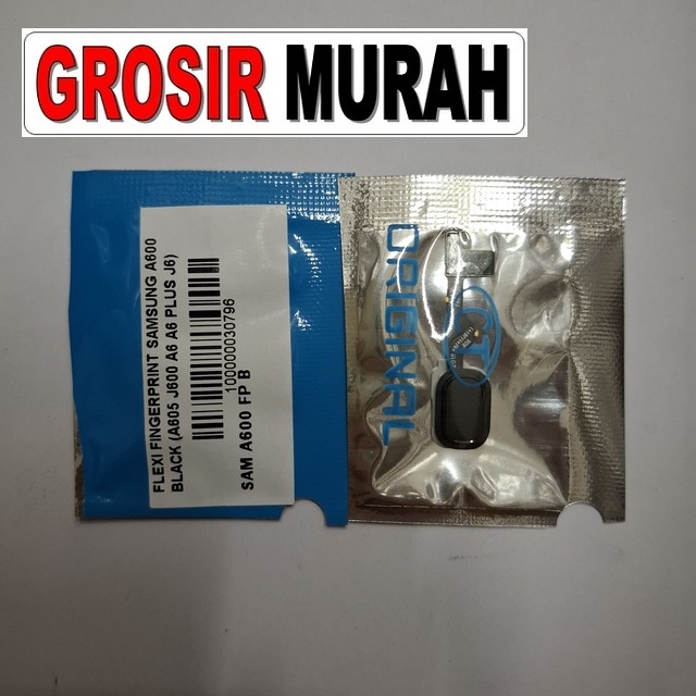 Flexi Fingerprint Samsung A600 A605 J600 Black