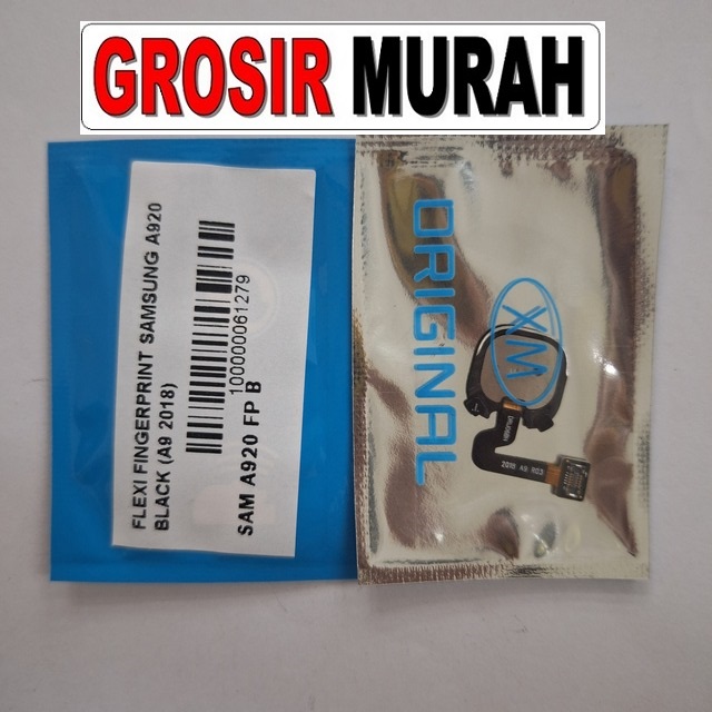 Flexi Fingerprint Samsung A920 A9 2018 Black