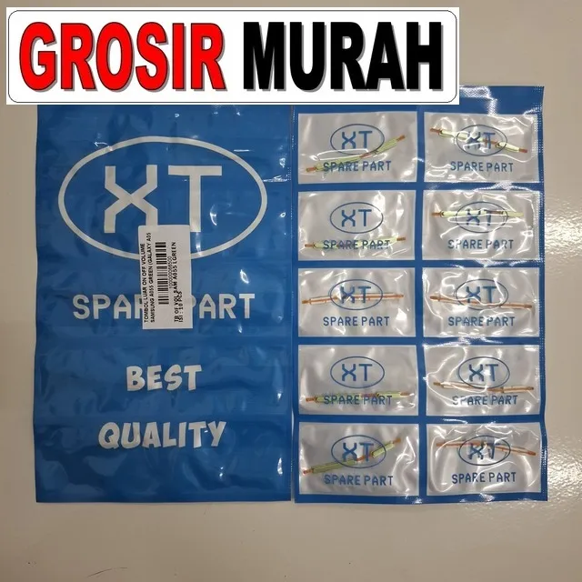 Tombol Luar On Off Volume Samsung A055 Hijau