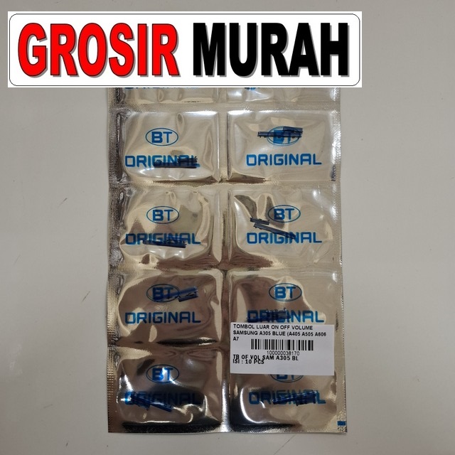 Tombol Luar On Off Volume Samsung A305 A405 A505 A606 A705 A205 Blue