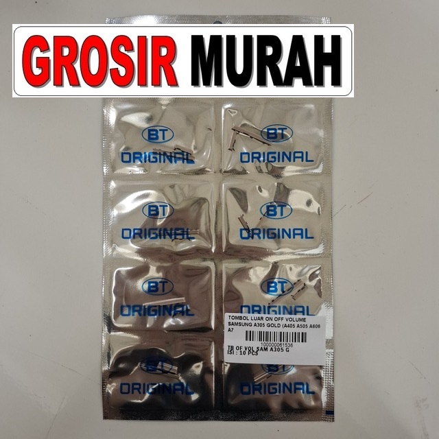 Tombol Luar On Off Volume Samsung A305 A405 A505 A606 A705 A205 Gold