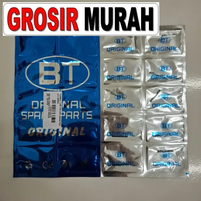 Tombol Luar Volume Poco C75 4G C75 5G Green