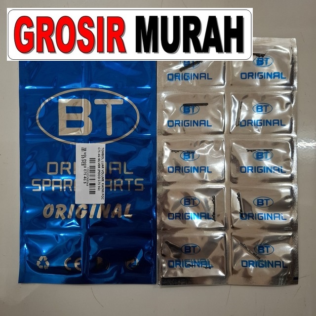 Tombol Luar Volume Poco C75 4G C75 5G Silver
