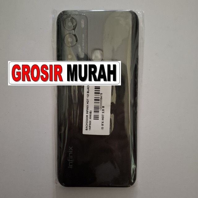 Backdoor Infinix Hot 12I X665B Black