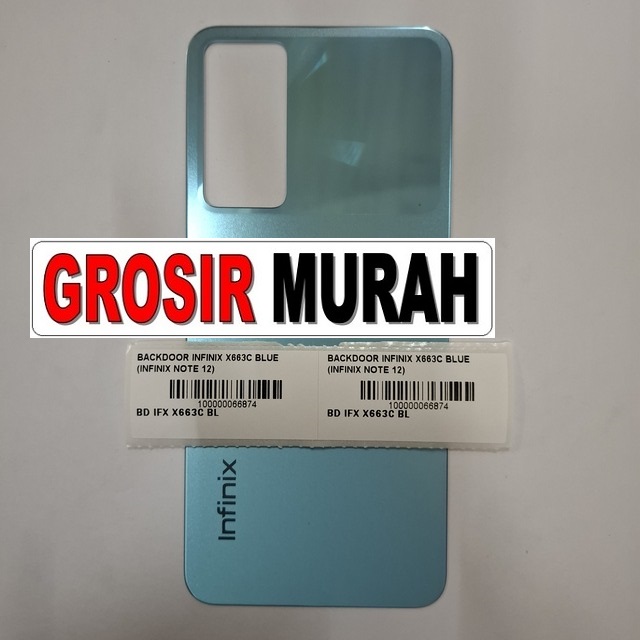 Backdoor Infinix X663C Infinix Note 12 Blue