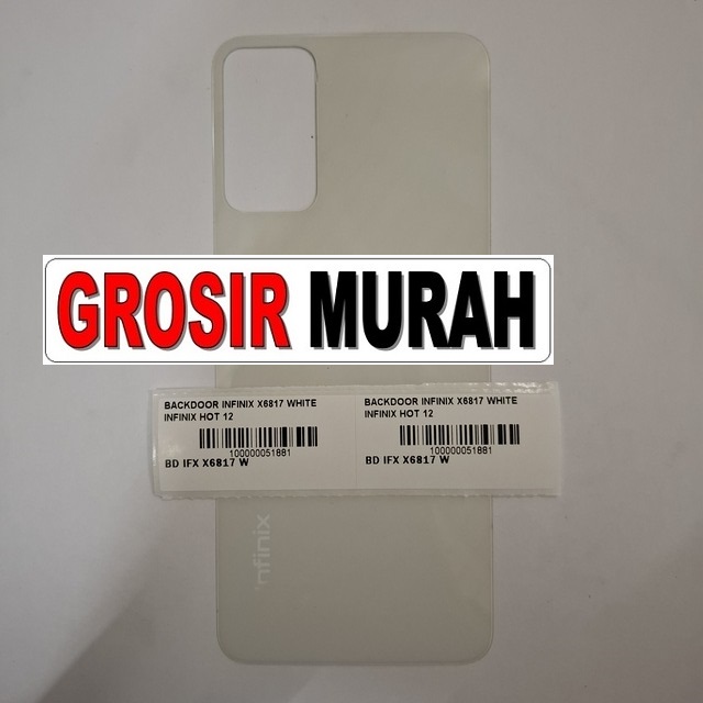 Backdoor Infinix X6817 Hot 12 White