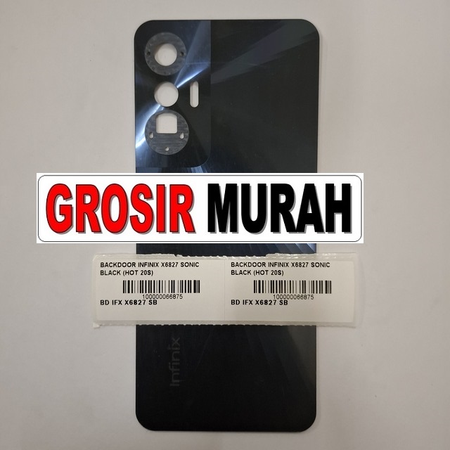 Backdoor Infinix X6827 Hot 20S Sonic Black