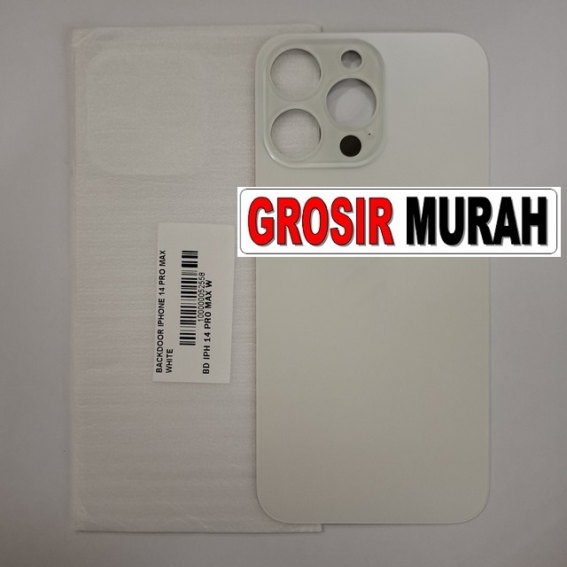 Backdoor iPhone 14 Pro Max Space Black sparepart housing belakang