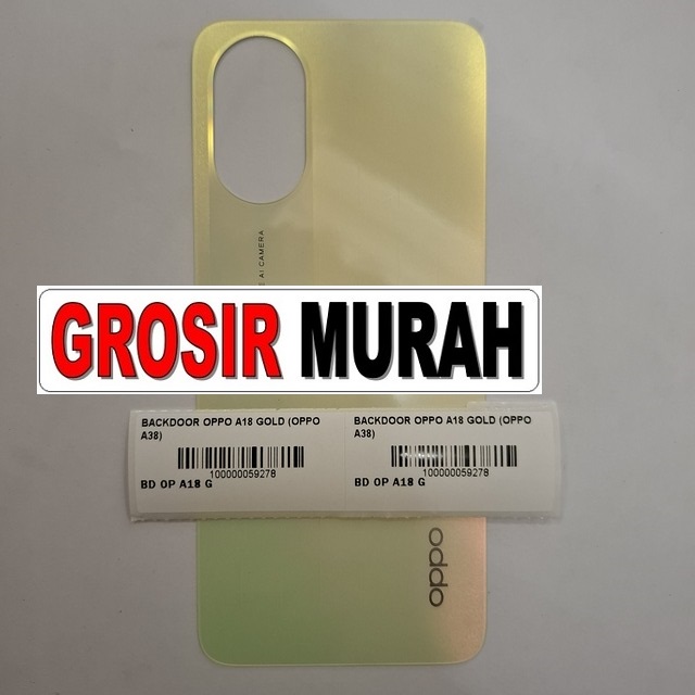 Backdoor Oppo A18 A38 Gold