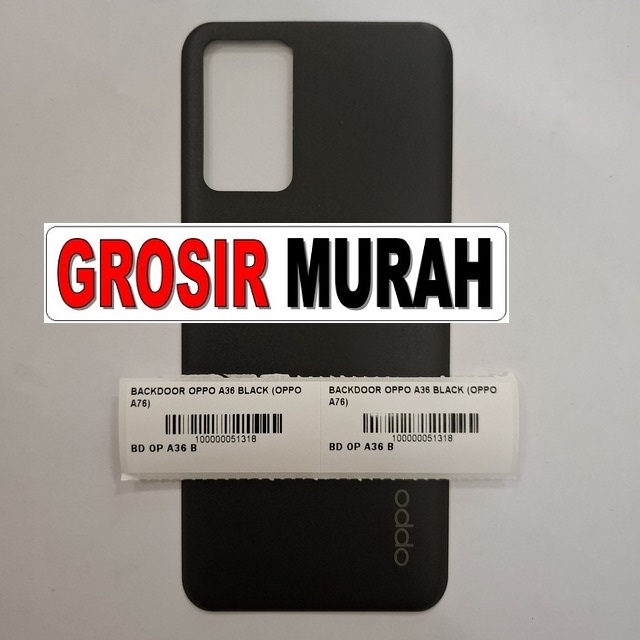 Backdoor Oppo A36 A76 Black