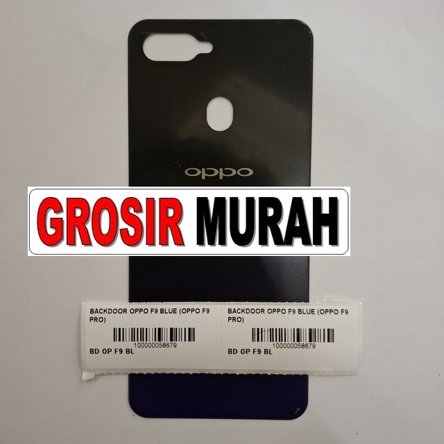 Backdoor Oppo F9 F9 Pro Blue
