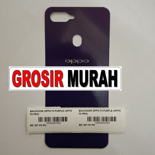 Backdoor Oppo F9 F9 Pro Purple