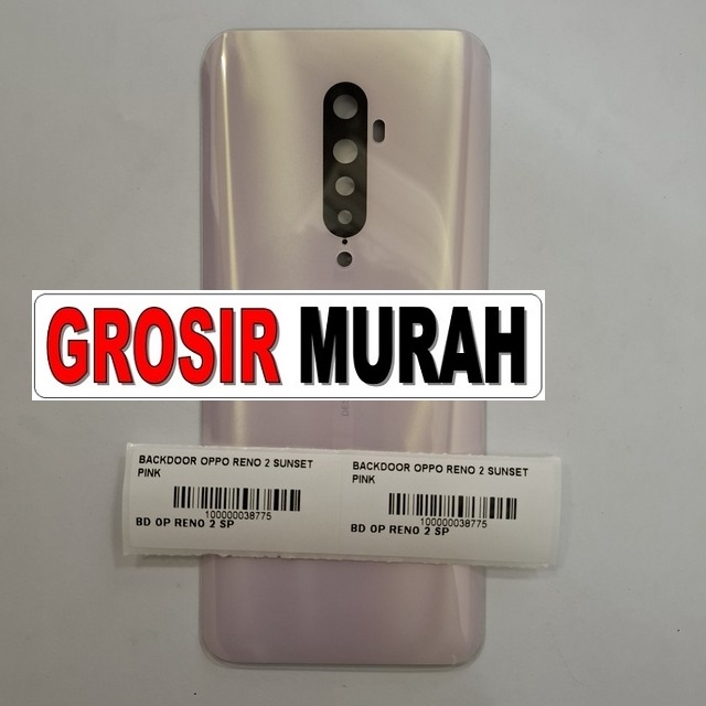 Backdoor Oppo Reno 2 Sunset Pink