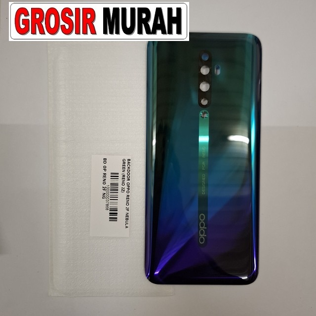 Backdoor Oppo Reno 2F Reno 2Z Nebula Green