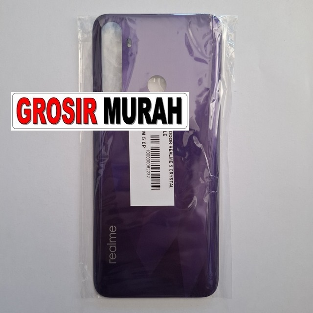 Backdoor Realme 5 Crystal Purple