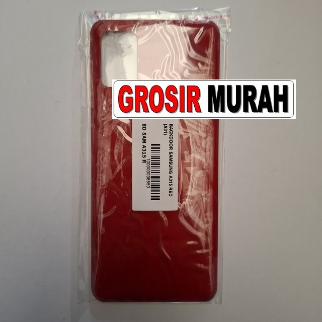 Backdoor Samsung A315 A31 Red