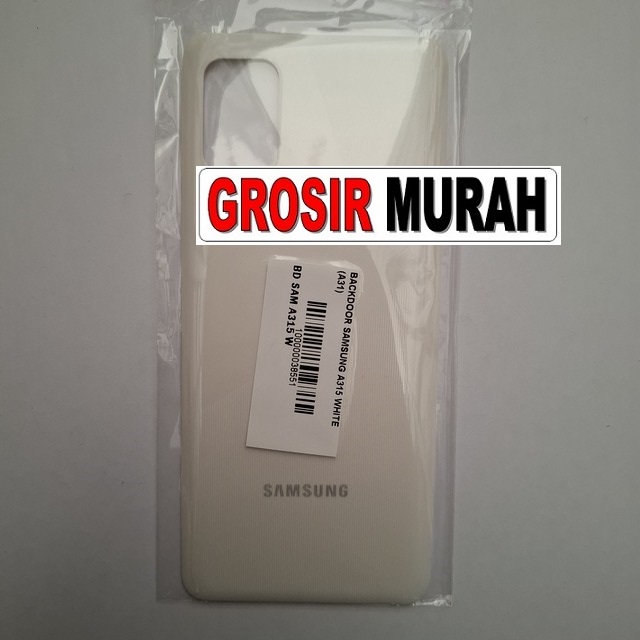 Backdoor Samsung A315 A31 White
