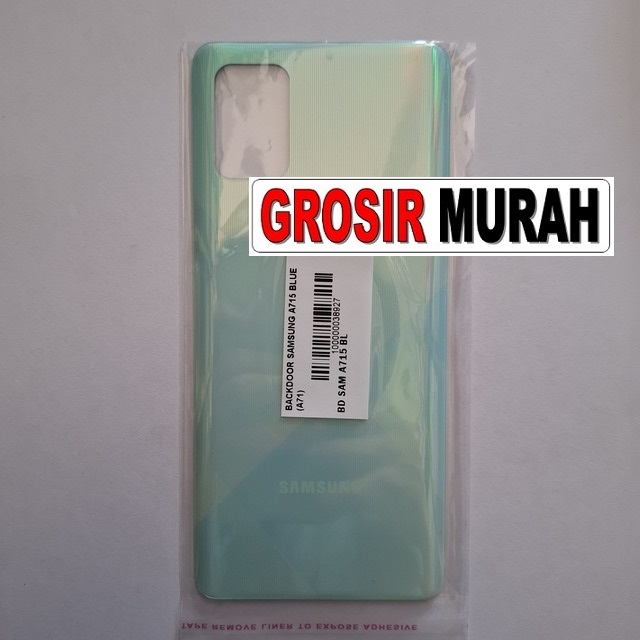 Backdoor Samsung A715 A71 Blue