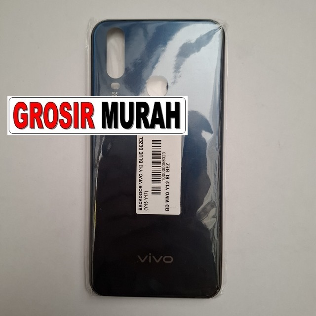 Backdoor Vivo Y12 Blue Bezel