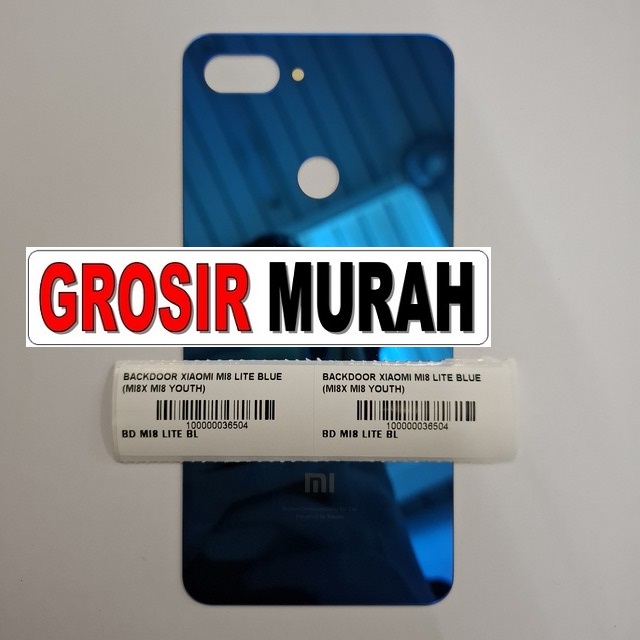 Backdoor Xiaomi Mi8 Lite Mi8X Mi8 Youth Blue