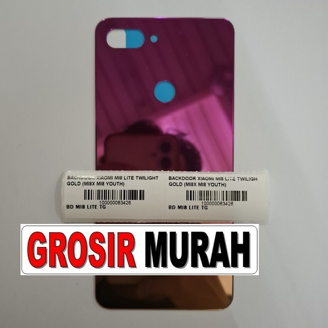Backdoor Xiaomi Mi8 Lite Mi8X Mi8 Youth Twilight Gold