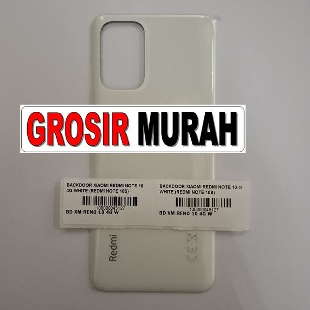 Backdoor Redmi Note 10 4G Note 10S White