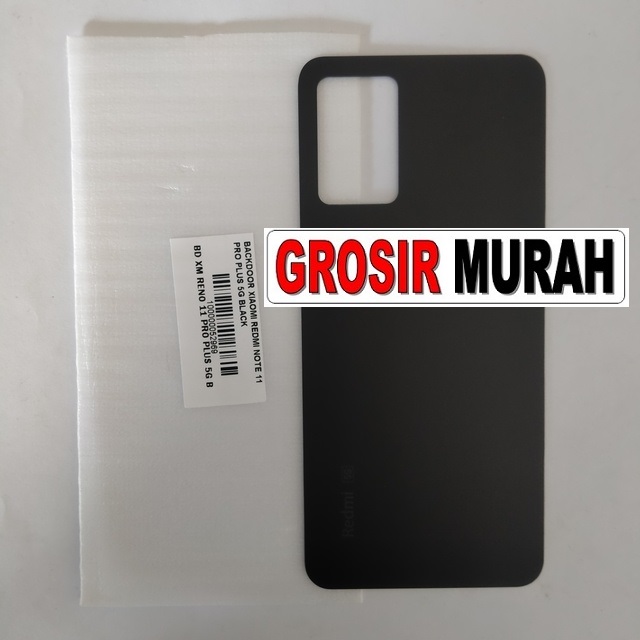 Backdoor Redmi Note 11 Pro Plus 5G Black