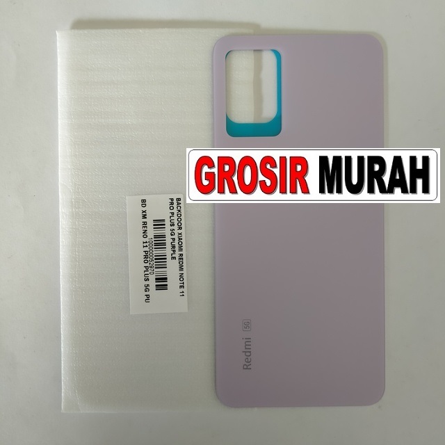 Backdoor Redmi Note 11 Pro Plus 5G Purple