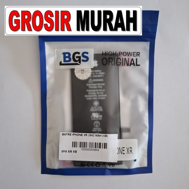 Batre Iphone Xr 2942 Mah (Vb)
