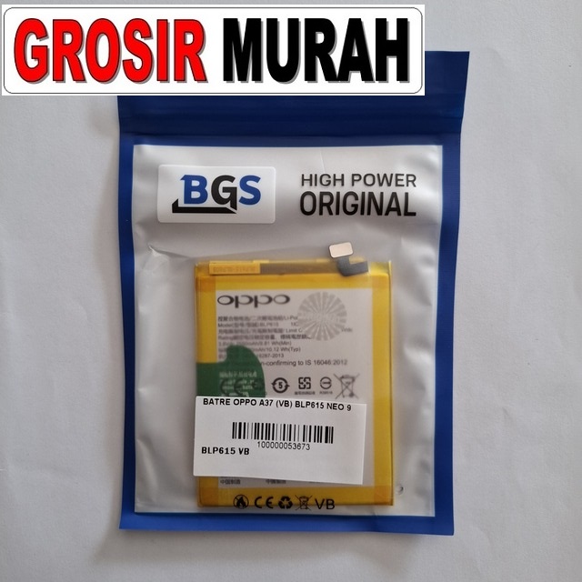 Batre Oppo A37 BLP615 VB Neo 9