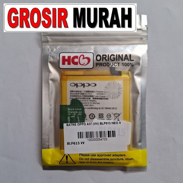 Batre Oppo A37 BLP615 VV Neo 9