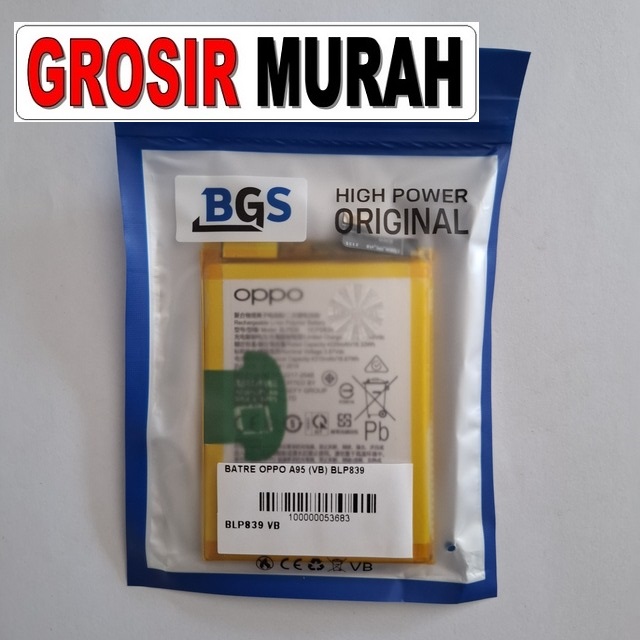 Batre Oppo A95 VB Blp839