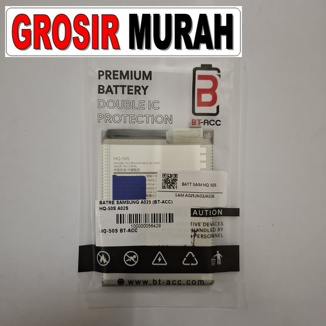 Batre Samsung A025 HQ-50S BT-ACC A02S