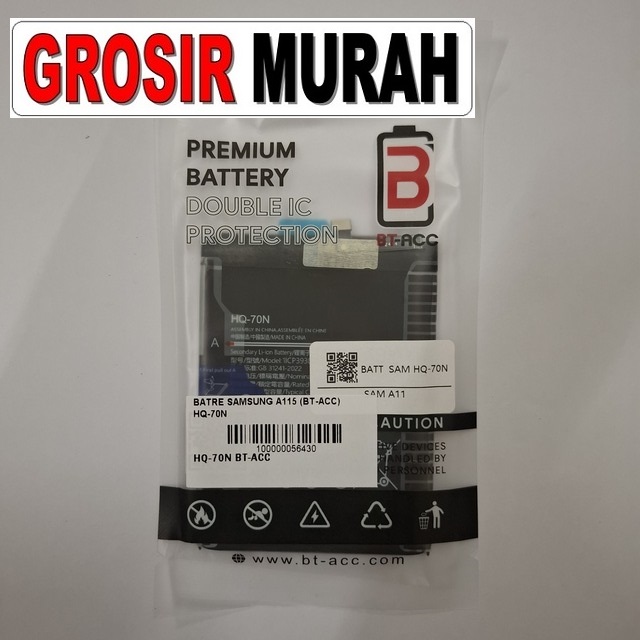 Batre Samsung A115 HQ-70N BT-ACC