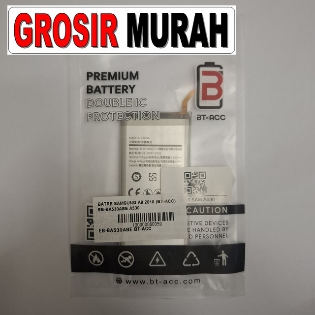 Batre Samsung A8 2018 Bt-acc Eb-Ba530Abe A530