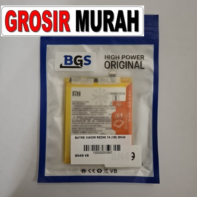 Batre Xiaomi Redmi 7A VB BN49