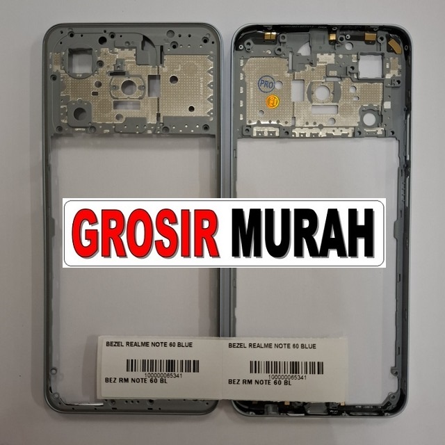 Bezel Realme Note 60 Note 60X Blue