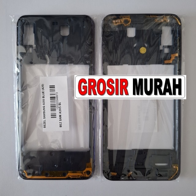 Bezel Samsung A205 A20 Blue