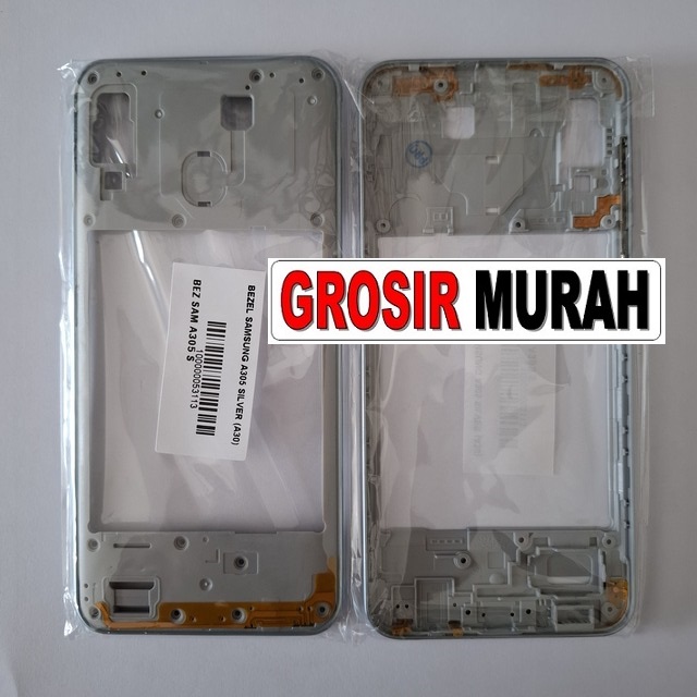 Bezel Samsung A305 A30 Silver