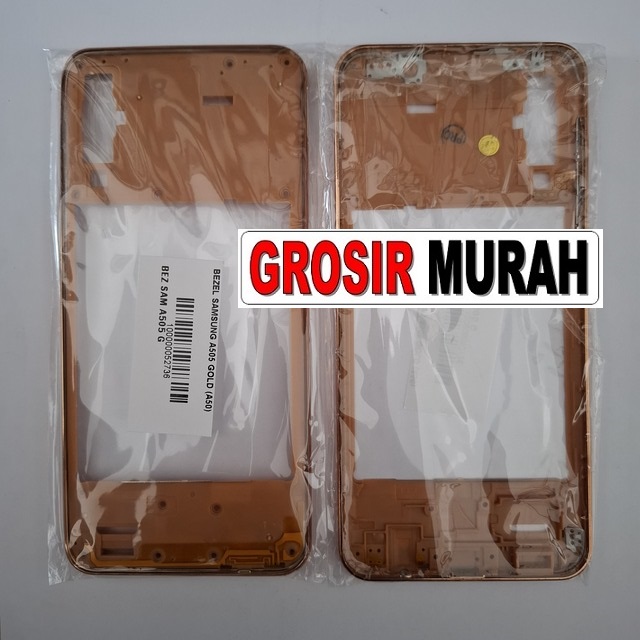 Bezel Samsung A505 A50 Gold