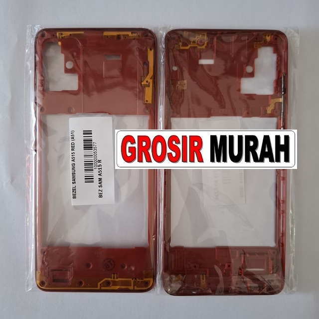 Bezel Samsung A515 A51 Red