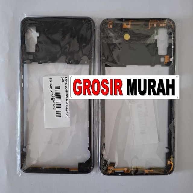 Bezel Samsung A750 A7 2018 Black
