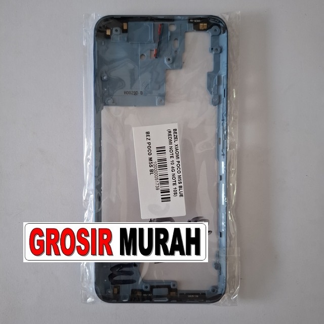 Bezel Poco M5S Redmi Note 10 4G Note 10S Blue