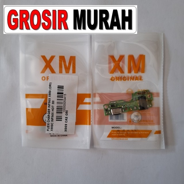 Flexi Charger Infinix X669 Ori X669C X6835B Hot 30i Hot 30 Play NFC